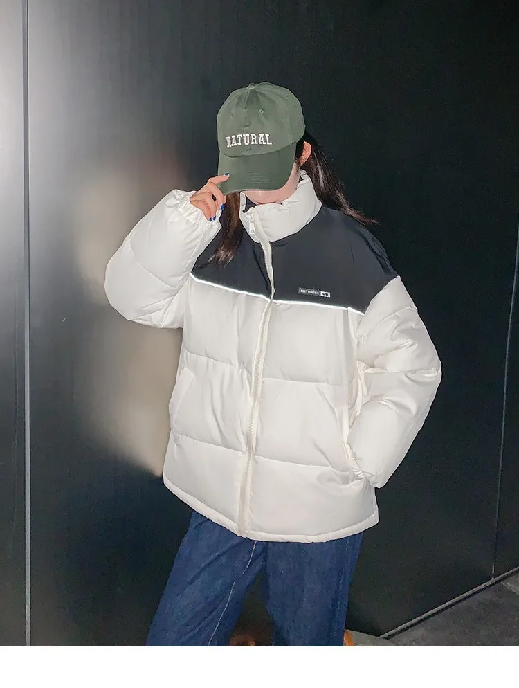 

2021 Female Short Small Design Sense Of Minority Korean Department Gentle Student Down Cotton Padded Jacket