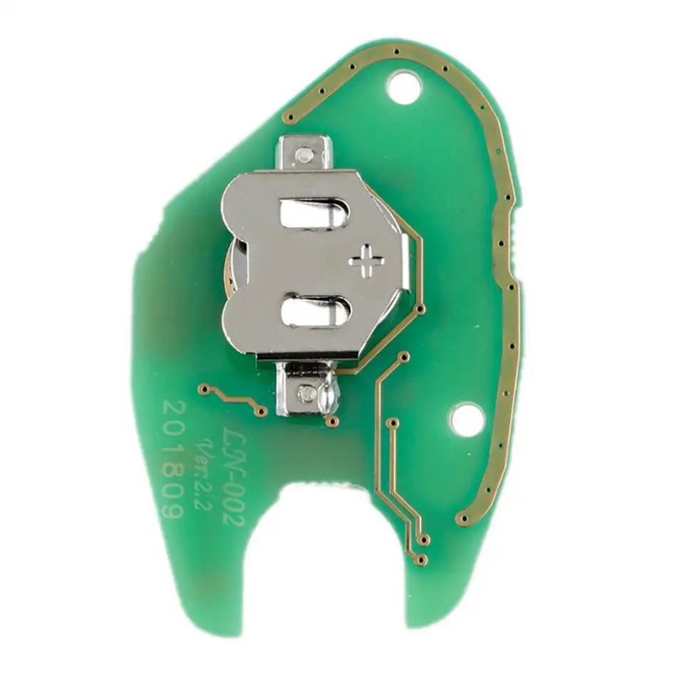 1 шт. 433 МГц 2 кнопки прочный Чехол книжка из АБС пластика + металлический