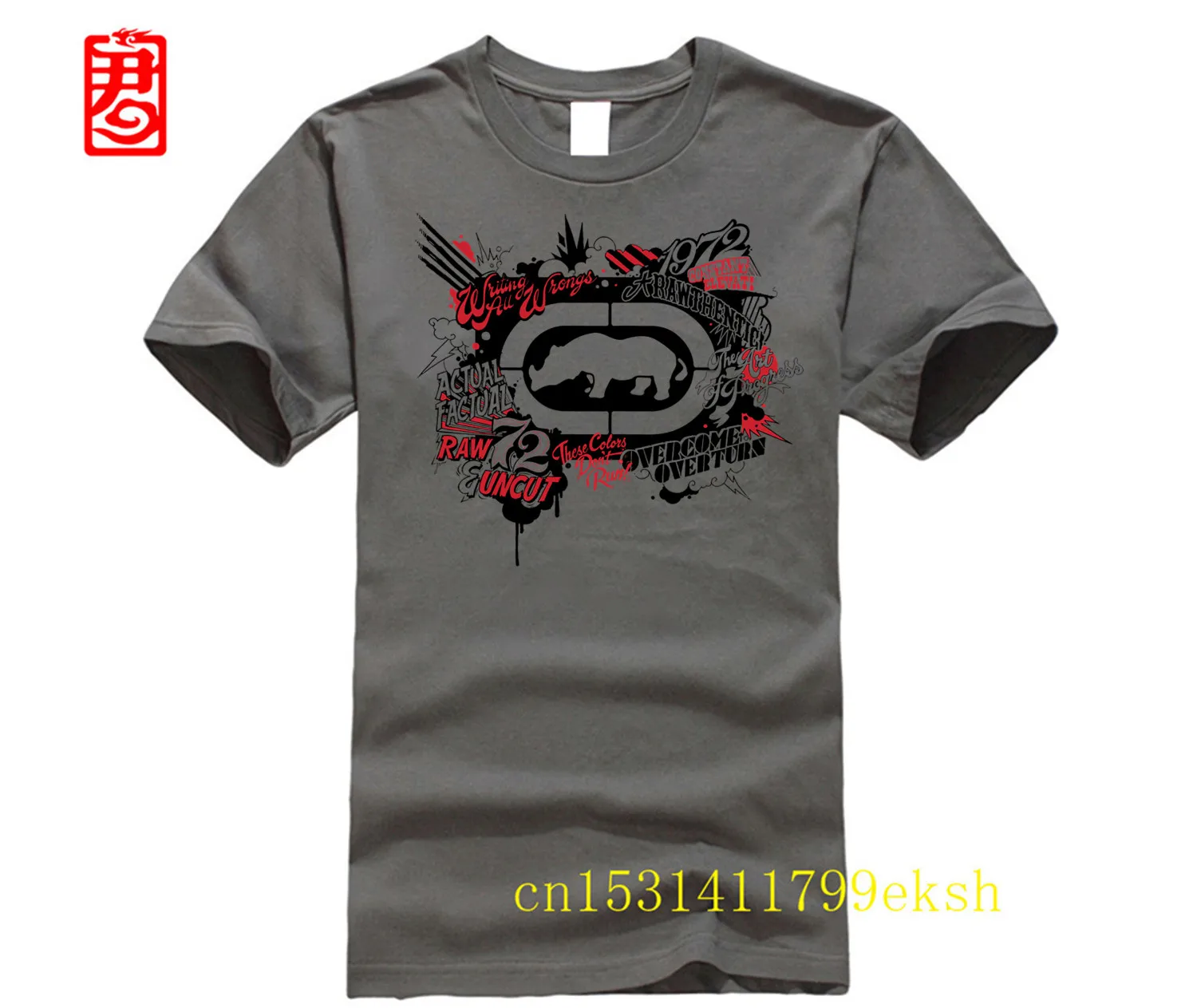 Мужская белая футболка Ecko_Unltd на заказ модная 2020 дешевая горячие футболки черный