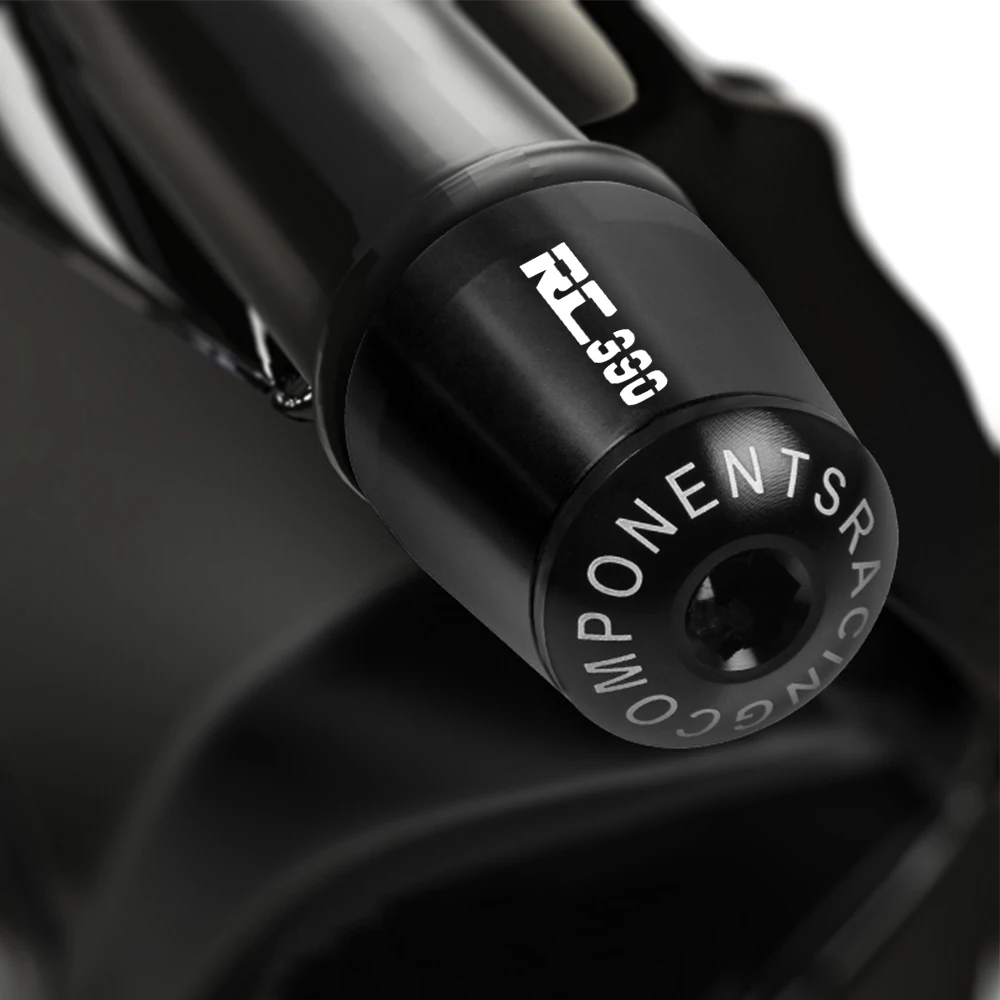 CNC Заготовка Алюминий мотоцикл перекладина конец Кепки рукоятка Вилки для 390 RC390 RC