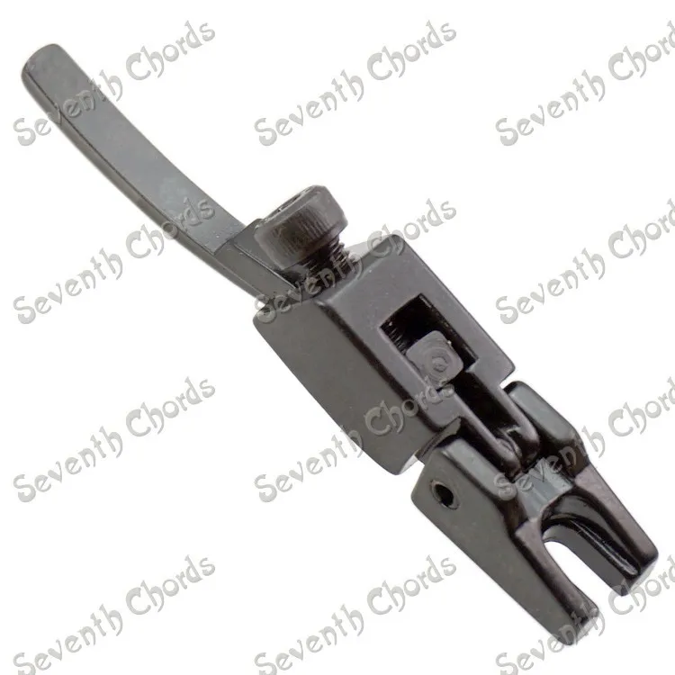 1 pcs vintage tremolo brücke gesperrt string brücke sattel für elektrische gitarregolden schwarz chrome für wählen free