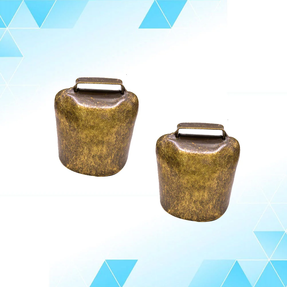 

2 шт., Колокольчик для овчины, с бронзовым покрытием