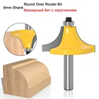 Сверло по дереву с прямым хвостовиком 8 мм, фреза для отделки кромки-1 дюйм