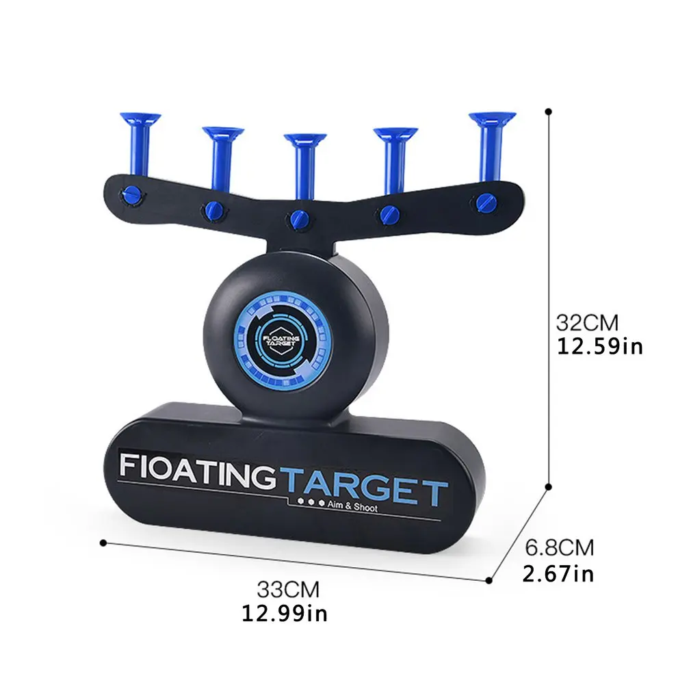 

Children's Soft Bullet Gun Air Target Shooting Game Neutral Plastic Luminous Suspension Target Flying Ball Shooting Game Toy