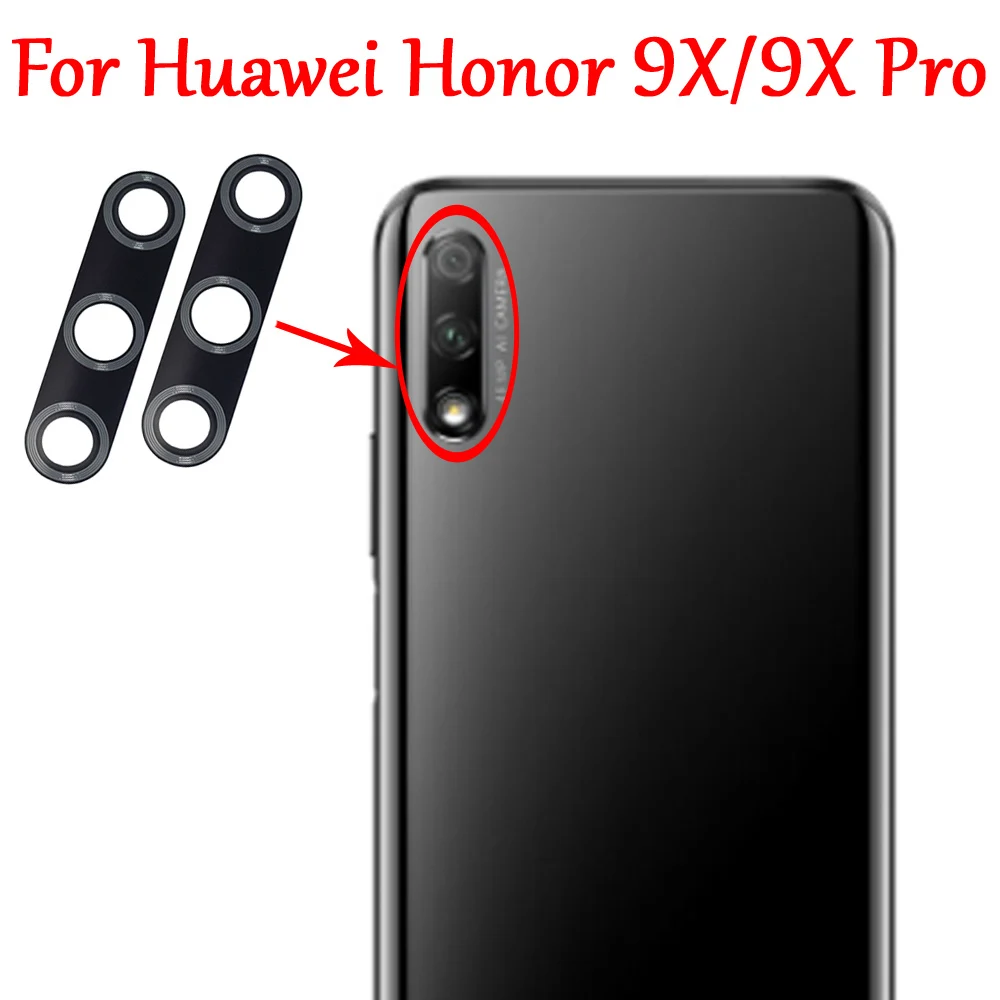 Стеклянная крышка для объектива задней камеры HUAWEI Honor 9X и Honor9X Pro 2 шт. новинка 100%