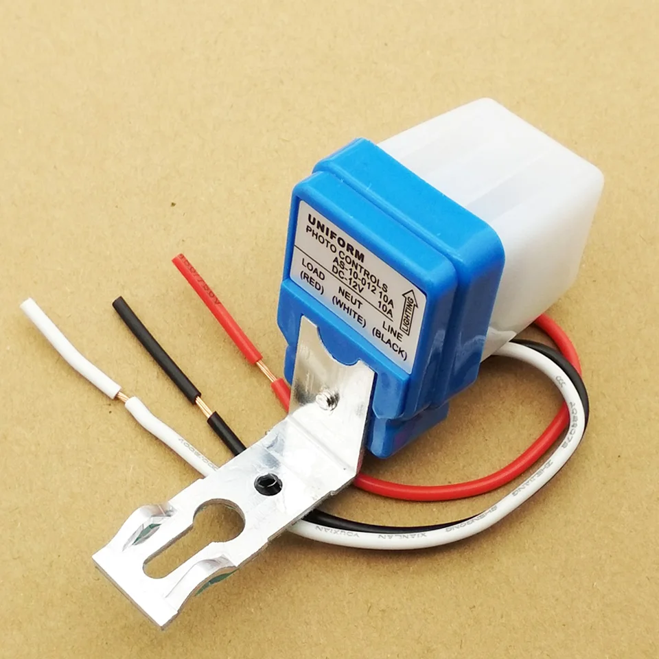 Фотоэлемент с автоматическим включением и выключением фотопереключатель