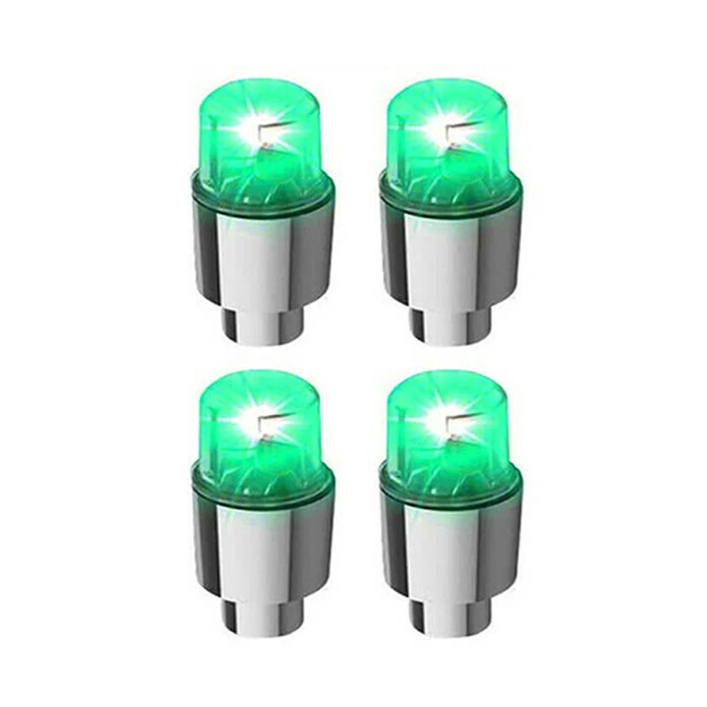 

Air Valve Wheel Tire Cap Light Motorcycle Stem Tyre Waterproof 4X Cover