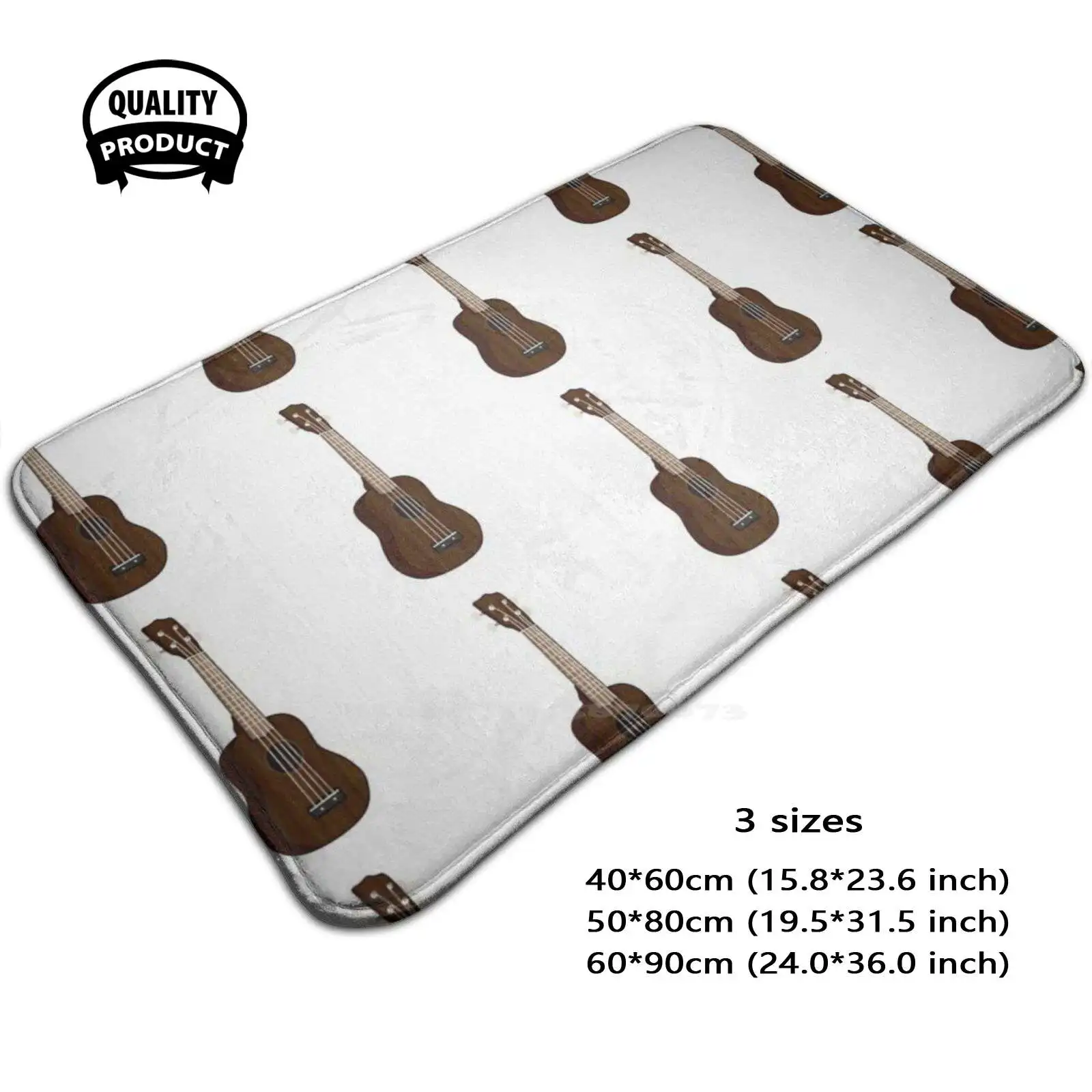 Деревянная гавайская гитара мягкая подушка домашний ковер дверной коврик