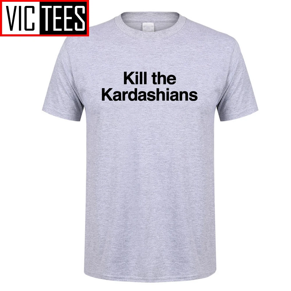 Мужская футболка Kill The Kardashians из органического хлопка для рассекания Ким Кайли