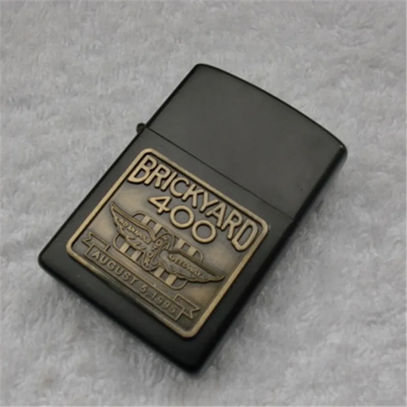 Бензиновая зажигалка металлическая сигаретная керосиновая масляная кремневая