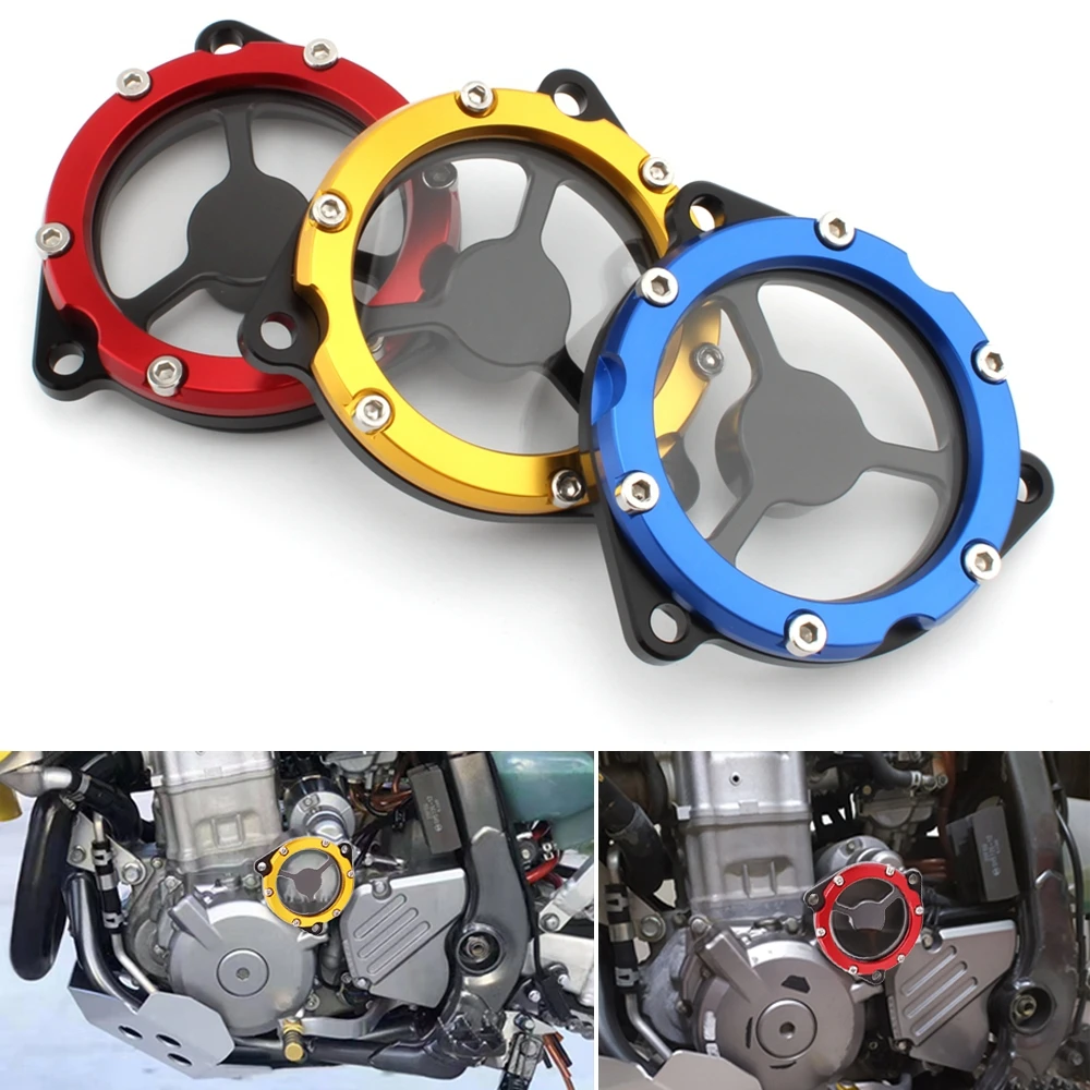 Крышка двигателя CNC для SUZUKI DR-Z 400/E/S/SM DRZ400SM DRZ400S DRZ LTZ LTR 450 аксессуары крышки