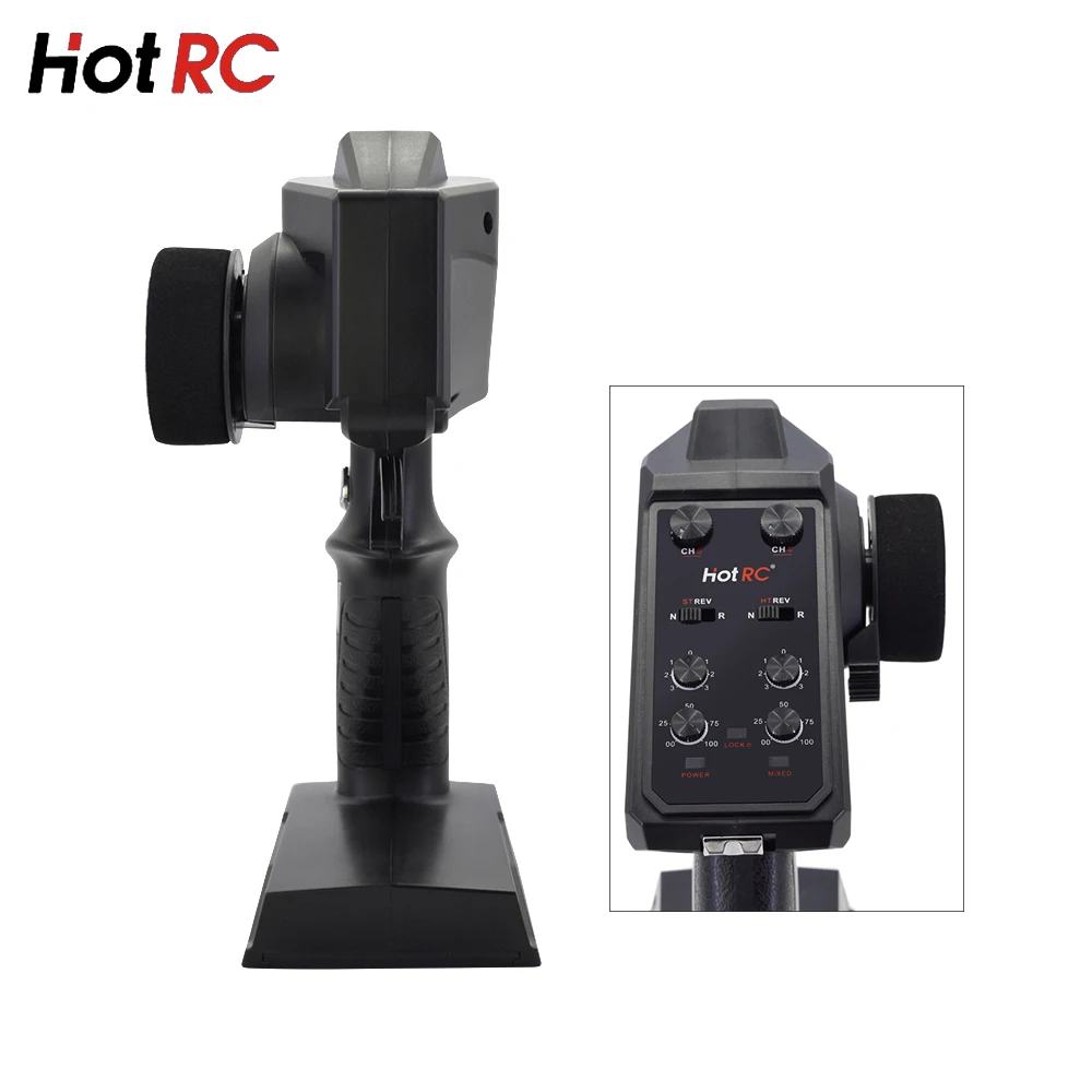 hotrc ct 600 24 ghz 6ch fhss контроллер радиопере