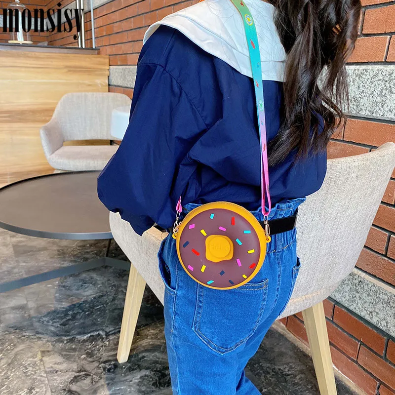 Monsisy унисекс кошелек для монет маленьких девочек и мальчиков сумочка с милым