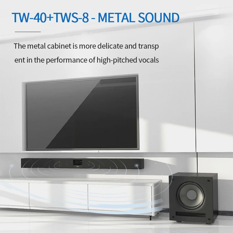 Музыкальный центр CAV TW Система домашнего кинотеатра с сабвуфером и объемным