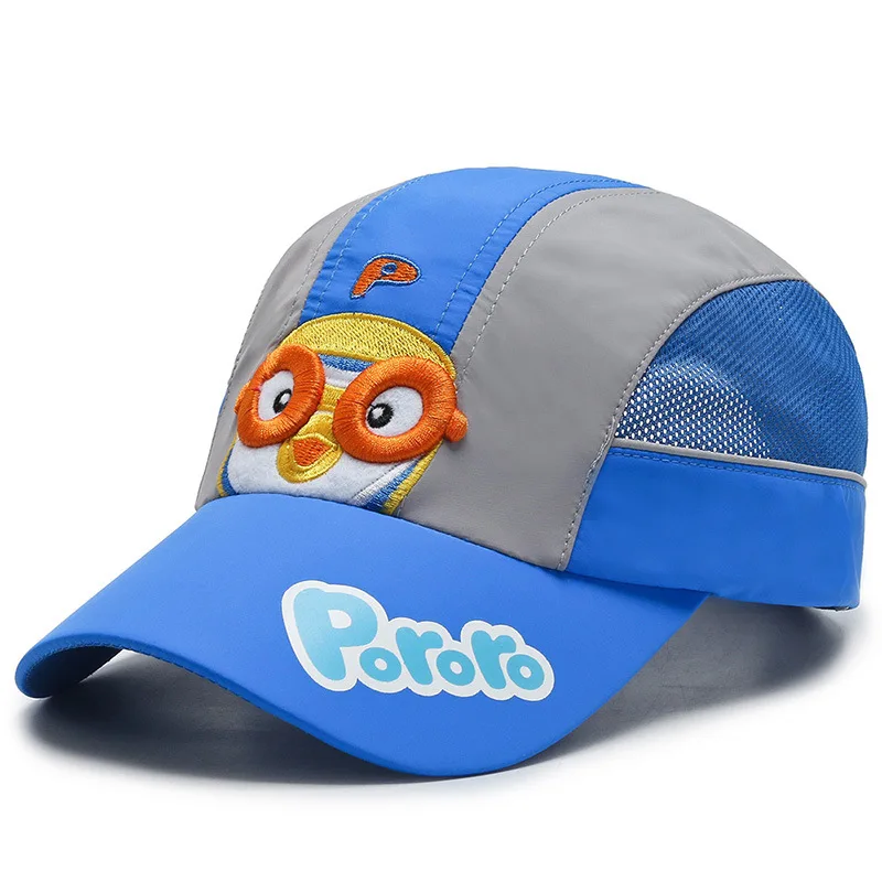 Детская футболка для мальчиков и девочек, Бейсбол Кепки шляпа дышащая быстросохнущая шляпа от солнца Снэпбэк кепки с сеточкой на бейсболка ...