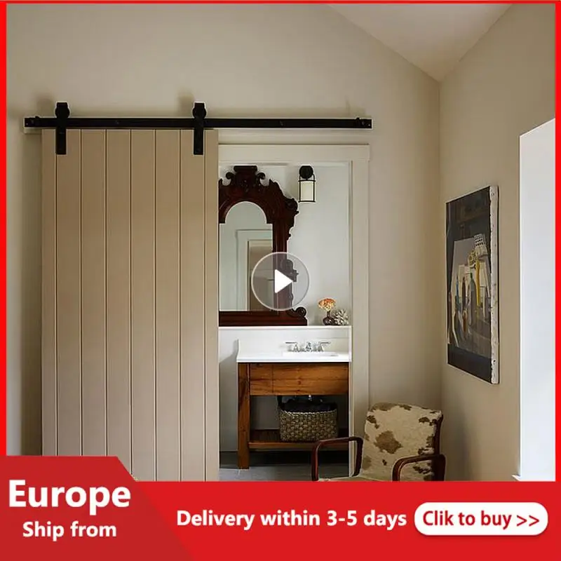 183 см деревенский классический семейный деревянный дверной раздвижной трек в