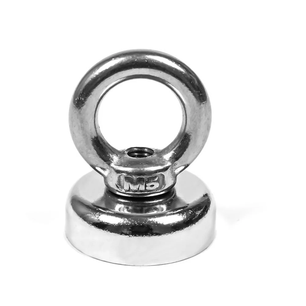 1/2/5 штук D25 мм Диаметр серебристый сверхмощный рыболовный кольцевой магнит глубоководный для сильного магнита круглый D25 мм