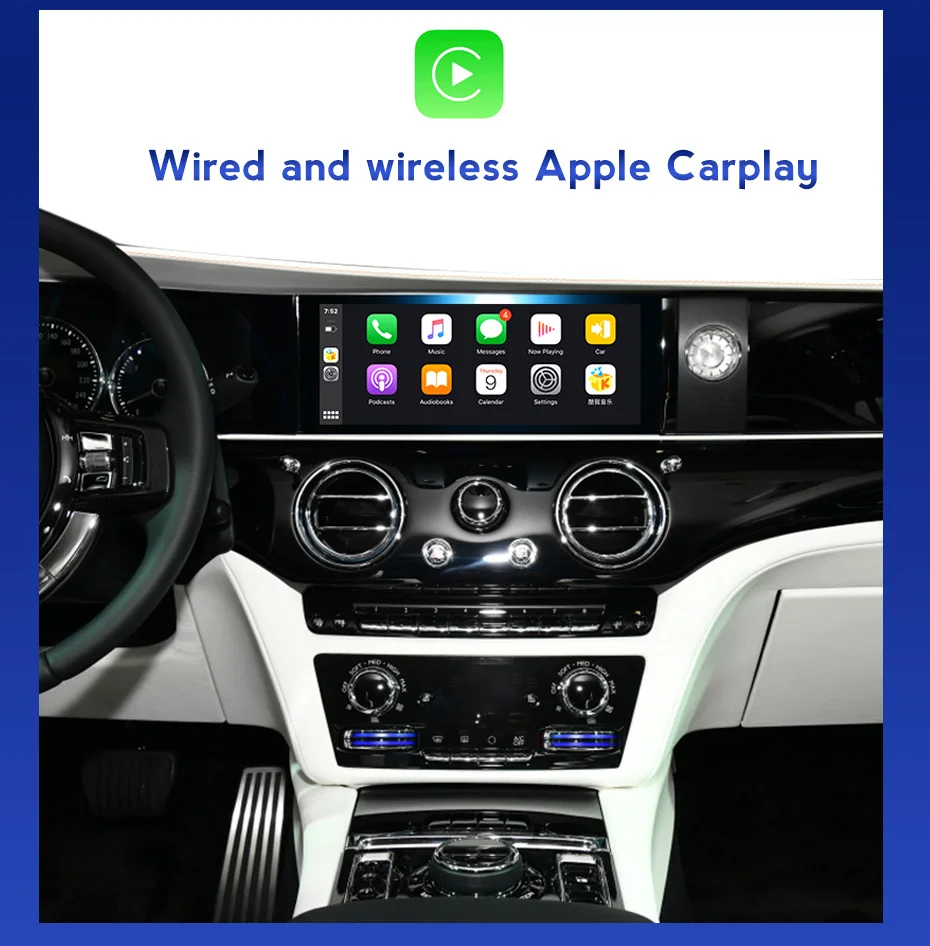 Беспроводной модуль Carplay для Rolls- Royce Phantom Ghost Wraith Cullindn Android Автомобильный