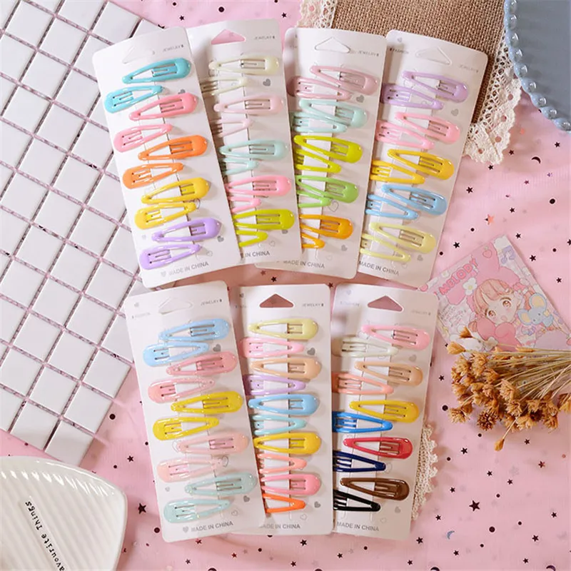7 + N различные конфеты цвет Маленькая Шпилька девочка детская заколка для волос