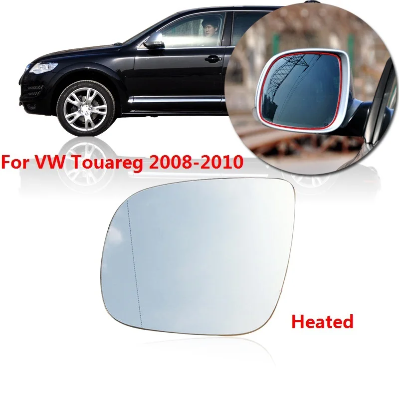 CAPQX с подогревом наружное заднего вида зеркало стекло для VW Touareg 2008 2009 2010 боковое |