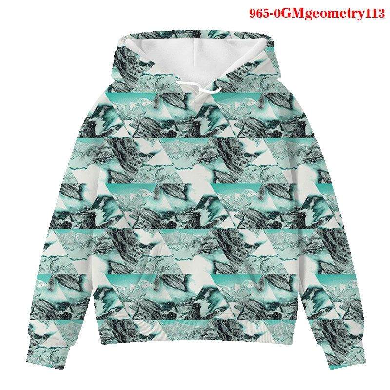 

Harajuku Geometry Hoodie Toddler Winter Clothes for Boys Teenager Girls Clothing Casual Hoodies Oversized Geometry Sweatshirts