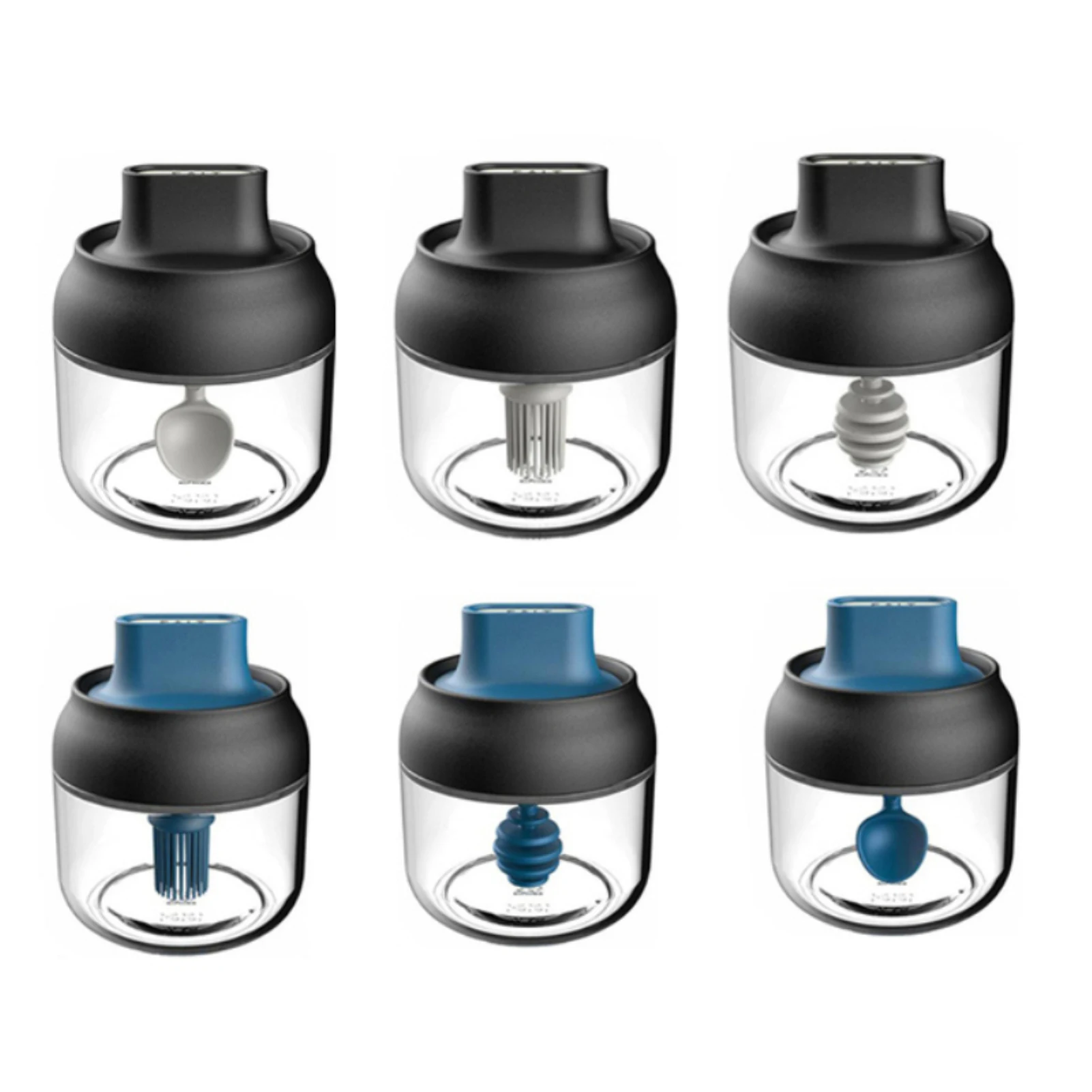 Емкость для специй 280 мл Герметичная Бутылка приправ кухонная банка органайзера