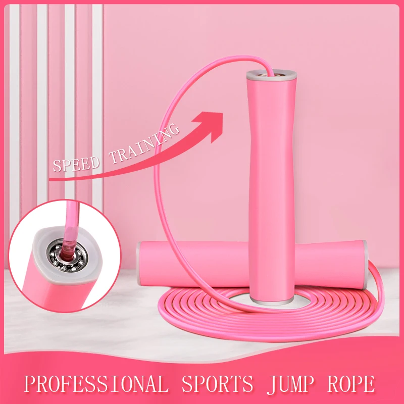 Детские скакалки для девочек с регулируемой мягкой ручкой фитнес инструменты