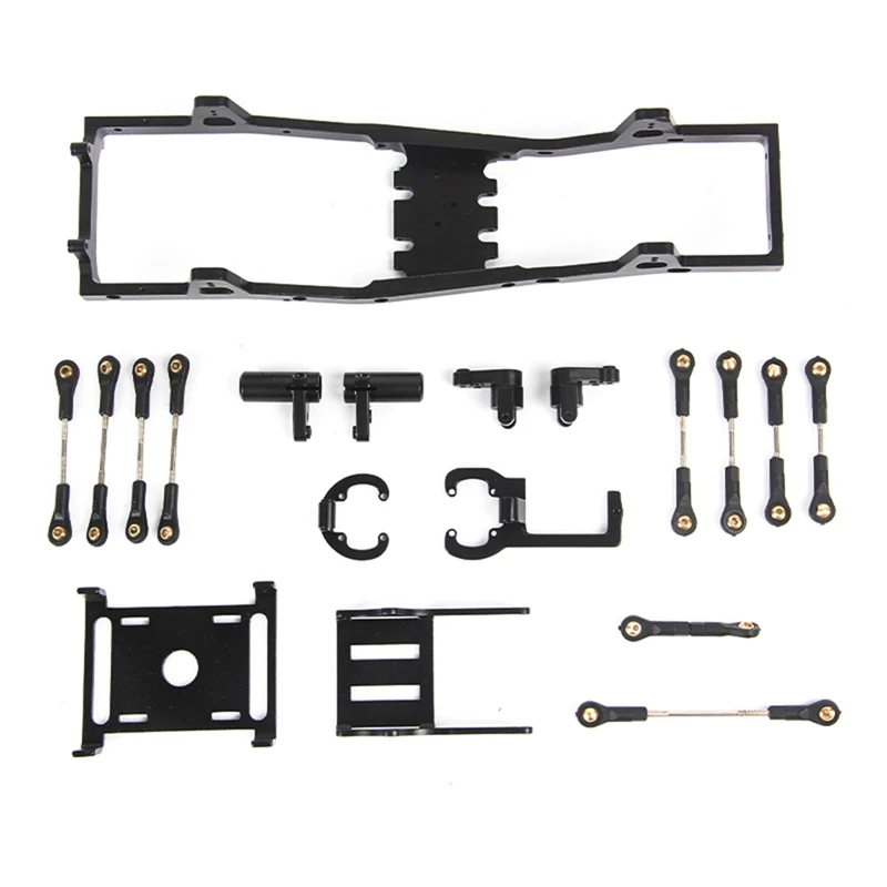 

RC Car CNC Metal Body Chassis Frame Beam Kit for XIAOMI Suzuki Jimny 1/16 RC Car Upgrade Parts