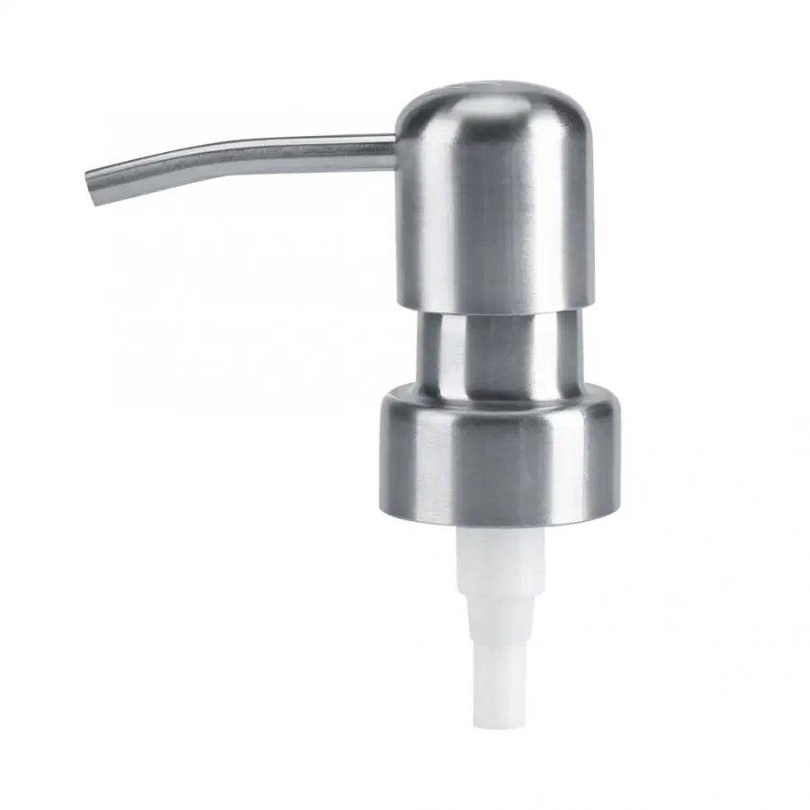 1Pc 304 Stainless Steel Liquid Soap Shampoo Silvery white Pump Kitchen Bathroom Use (for 2.5cm) | Дом и сад