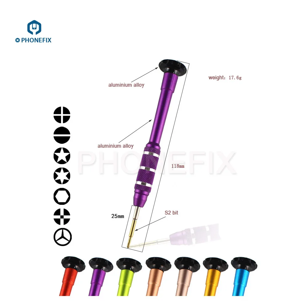 Набор прецизионных отверток с нескользящей ручкой инструмент для разборки и