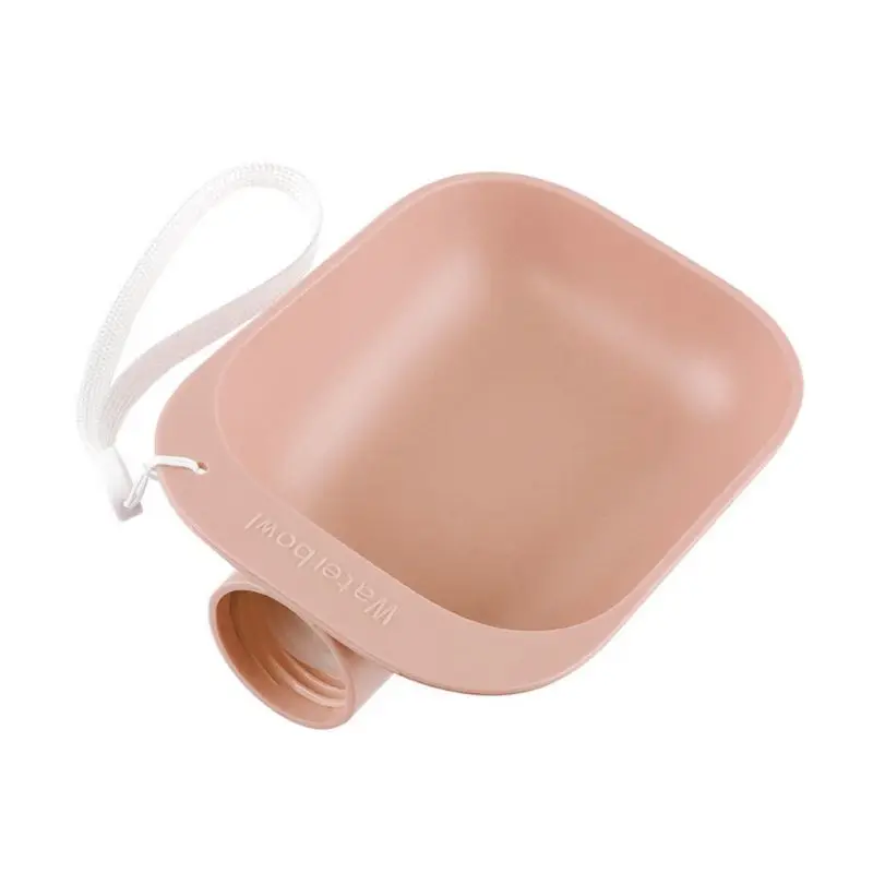 

Pet Water Dispenser Portable Outdoor Travel Dogs Drinking Bottle Feeder Bowl
