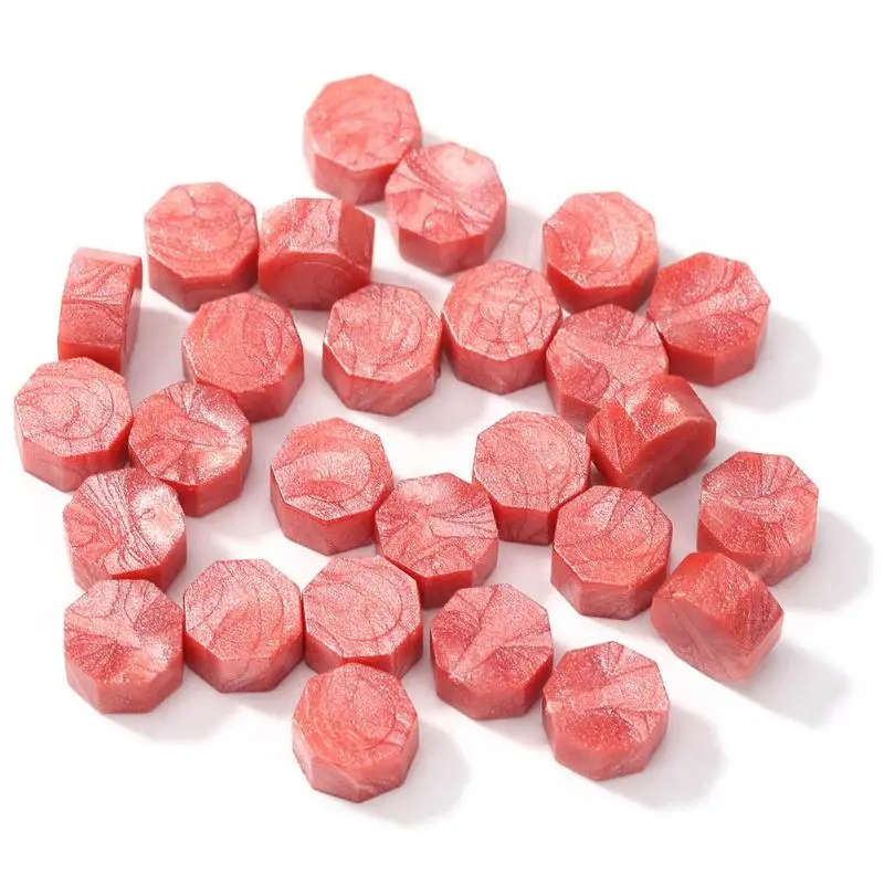 Wax E 100 шт Многоцелевой DIY старинная винтажная сургучная печать штамп планшет таблетки бусины для свадьбы конверт банк таможенное страхование - Color: Wax E