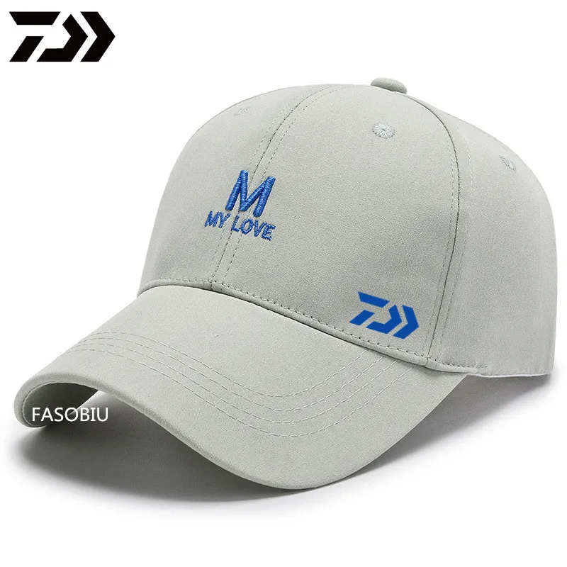 

2021 DAIWA Fishing Hat Men's Outdoor Sun Protection Sunshade Fishing Hat Sports Quick-drying Hiking Riding Hat Baseball Net Cap