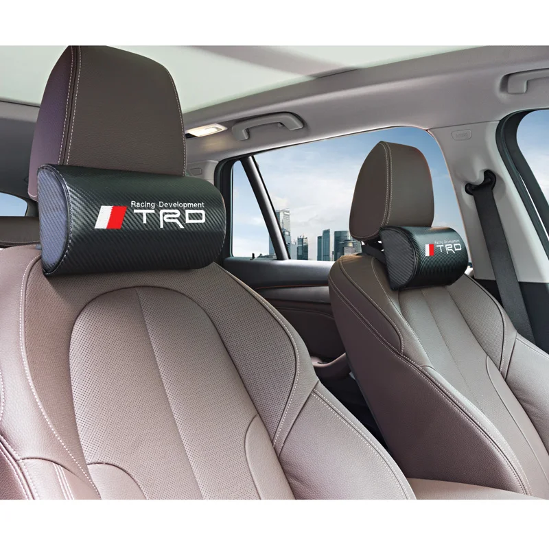 Подголовник для автомобиля подушка шеи из углеродного волокна салона Toyota