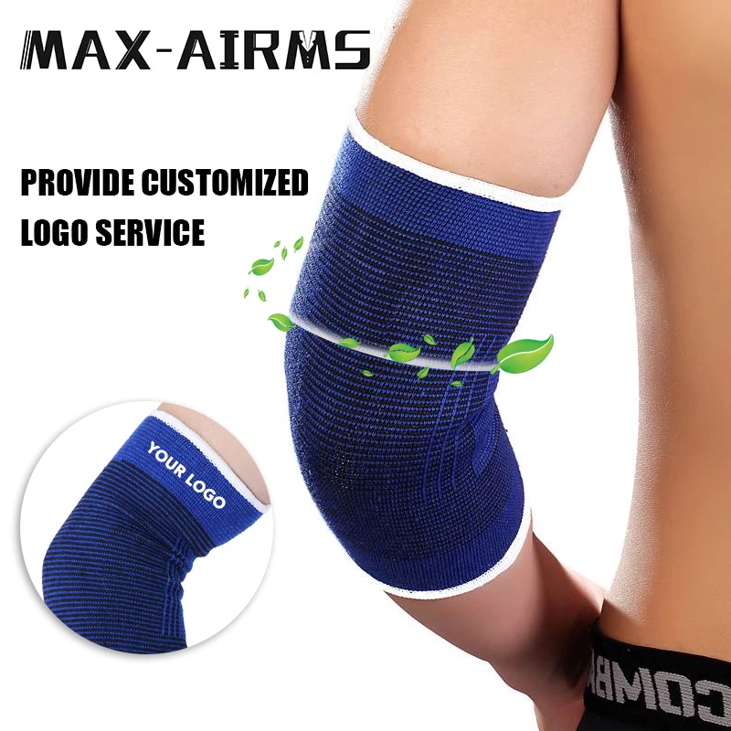 Maxairms 1 пара спортивных и локоть для фитнеса трикотажная толстая губка баскетбола