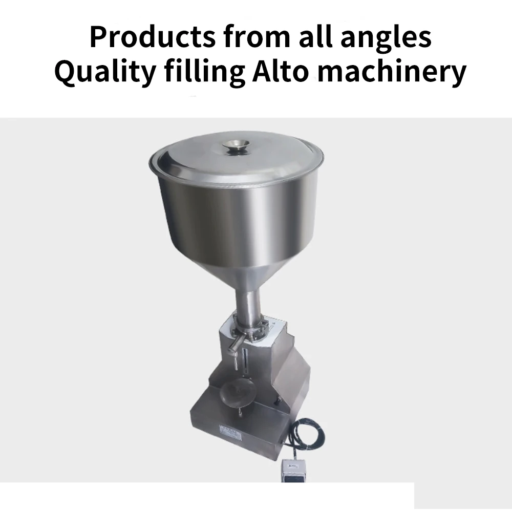 

A50 vertical filling machine semi-automatic vertical small pneumatic paste liquid filling machine processing customization