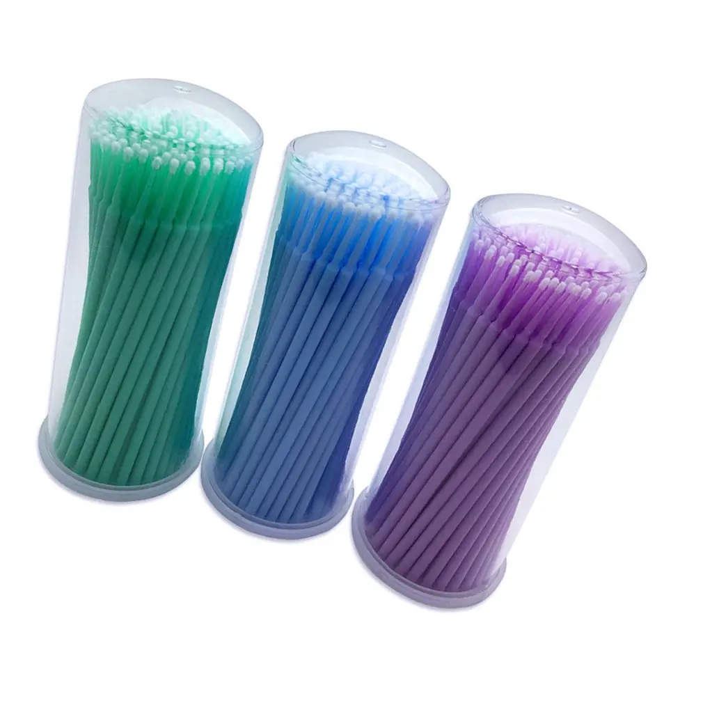 

Compact Size Natural Cotton Swabs Plastic Sticks Nose Ears Cleaning Cosmetics Health Care Cotton Buds