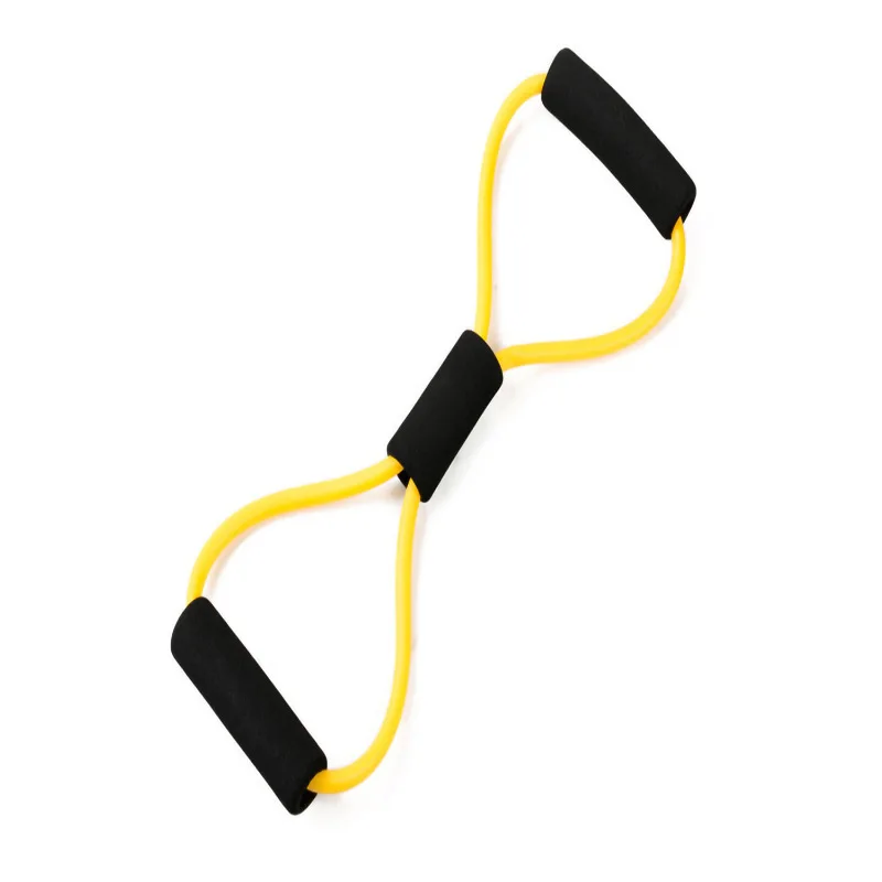 

TPR 8 Word Chest Developer Resistance Bands Fitness Elastic Pull Ropes Exerciser Rower Belly Home Gym Sport Elastic Bands