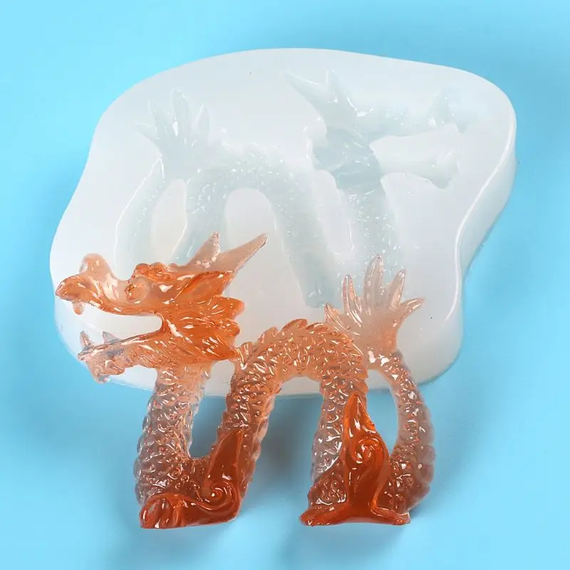 Китайские традиционные силиконовые формы для торта с драконом помадка