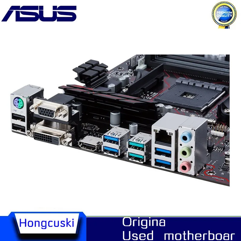 Для ASUS PRIME оригинальная материнская плата разъем AM4 DDR4 B350 настольная | Компьютеры