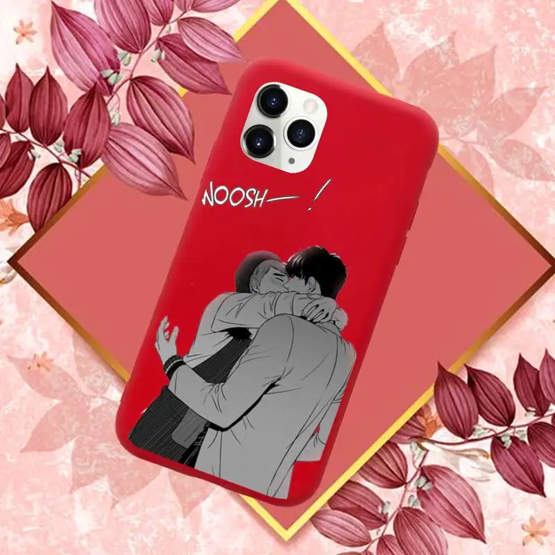 

bj alex Phone Case Red Candy Color for iPhone 11 12 mini pro XS MAX 8 7 6 6S Plus X SE 2020 XR