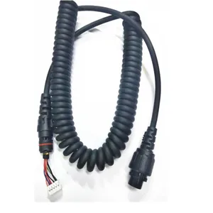 Запасной кабель DIY, 10-контактный авиационный разъем для динамика SM19A1 для Hytera MD780G MD782 RD982MD680 RD980 MT680 и т. д., автомагнитола