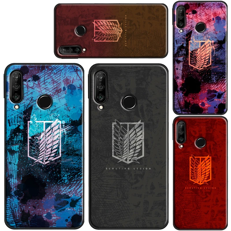 Чехол с логотипом символа атаки на титанов для OnePlus 9 Pro 8 Nord 9R 7T 8T чехол Realme C3 C11 C15 C21