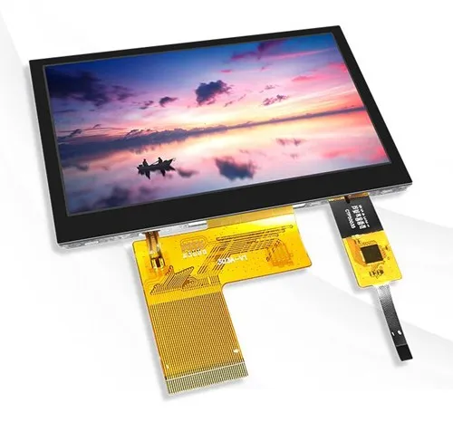 IPS 4 3 дюйма 16 7 М 40PIN HD TFT LCD емкостный сенсорный экран COG ST7282 контроллер 480*272 RGB 24Bit