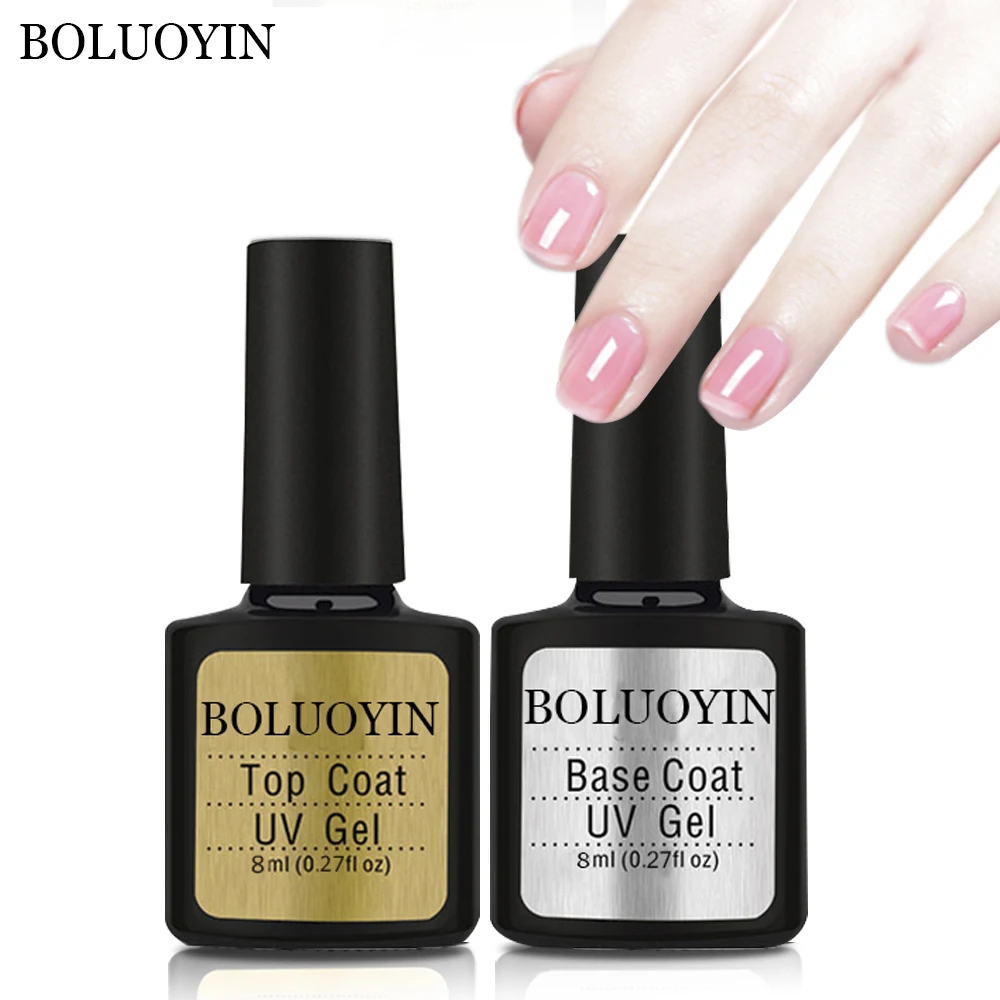 Основа для УФ гель лак ногтей Professional Пальто Верхняя часть с верхнего слоя