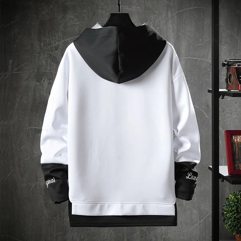 

Plus size 4xl Teens Fashion Man Pattern Sweatshirts Hoodies Casual Streetwear Preppy Personality Large Size Hoodie Design Male