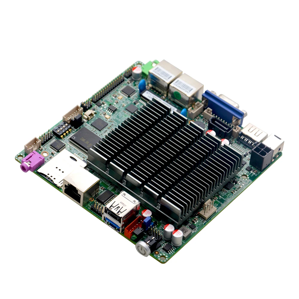 Двойной LAN LVDS J1900 процессор NANO ITX Встроенная Материнская плата