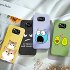 Чехол POCO X3 NFC для Xiaomi Mi 8 Lite A3 A2 Mi 9T PRO Poco F2 Mi Note 10 Lite, мягкий силиконовый, карамельных цветов, милый мультяшный чехол