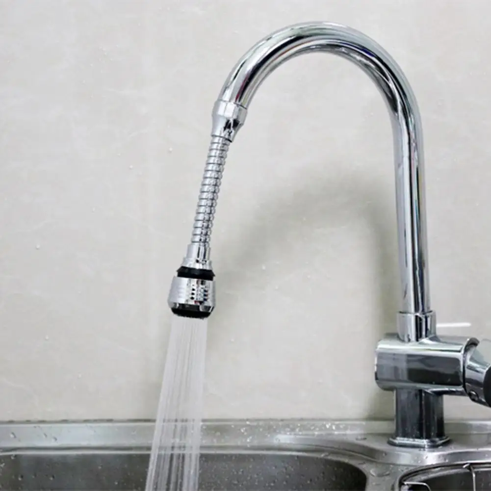 360 Degree Rotatable Water Saving Faucet Tap Aerator Diffuser Nozzle Filter Bubbler Stainless Steel | Обустройство дома