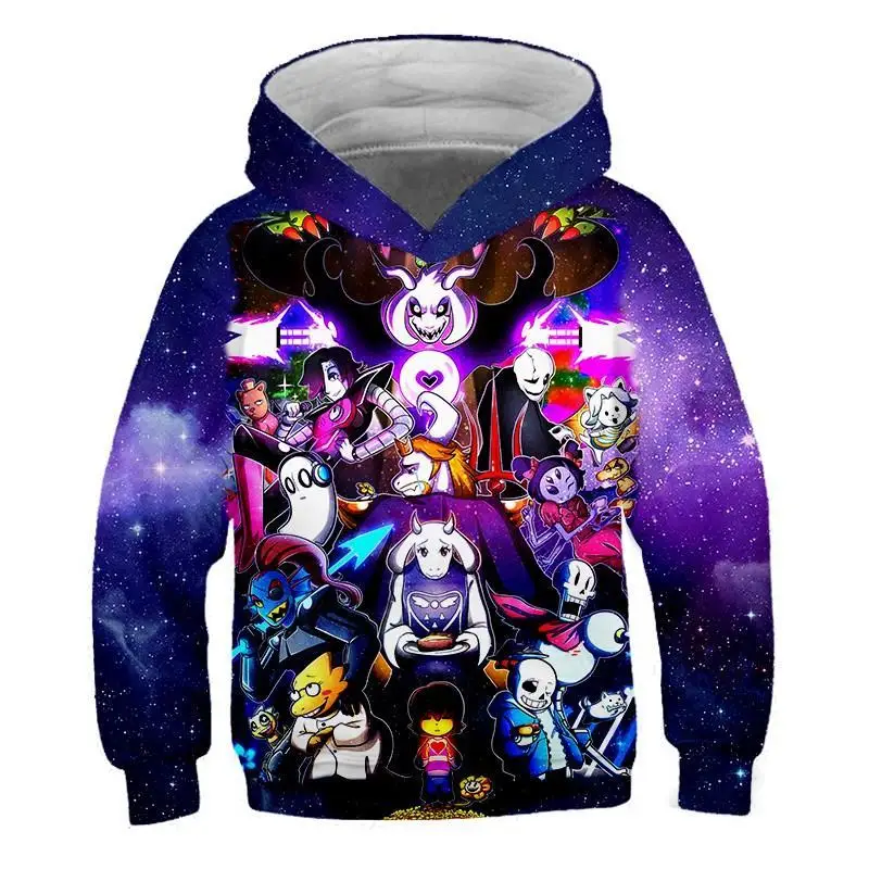 Новые толстовки с игровым принтом для мальчиков и девочек забавные уличные в
